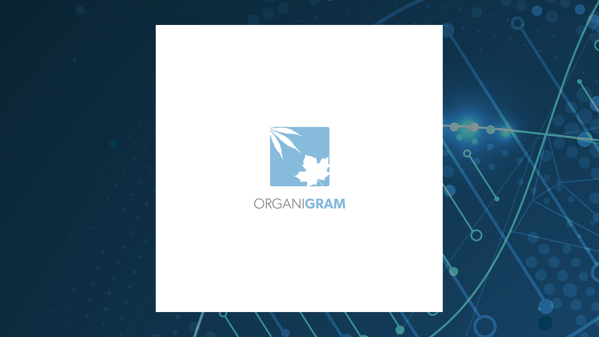 Organigram logo with Medical background