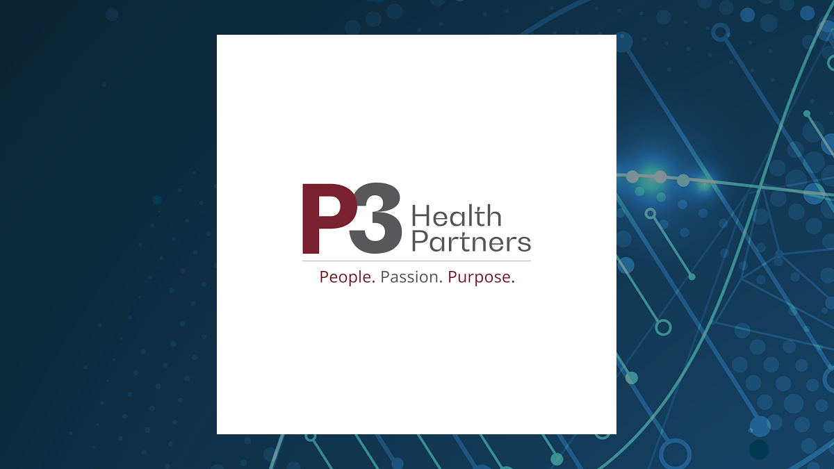 P3 Health Partners logo with Medical background