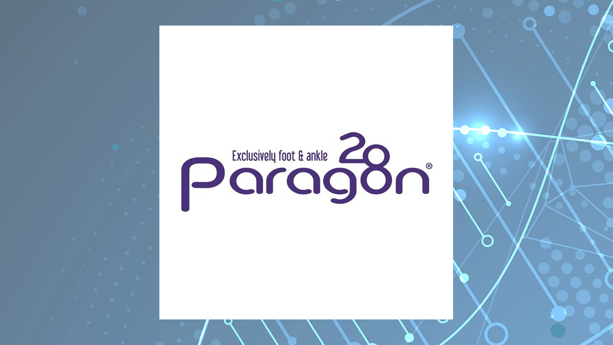 Paragon 28 logo with Medical background