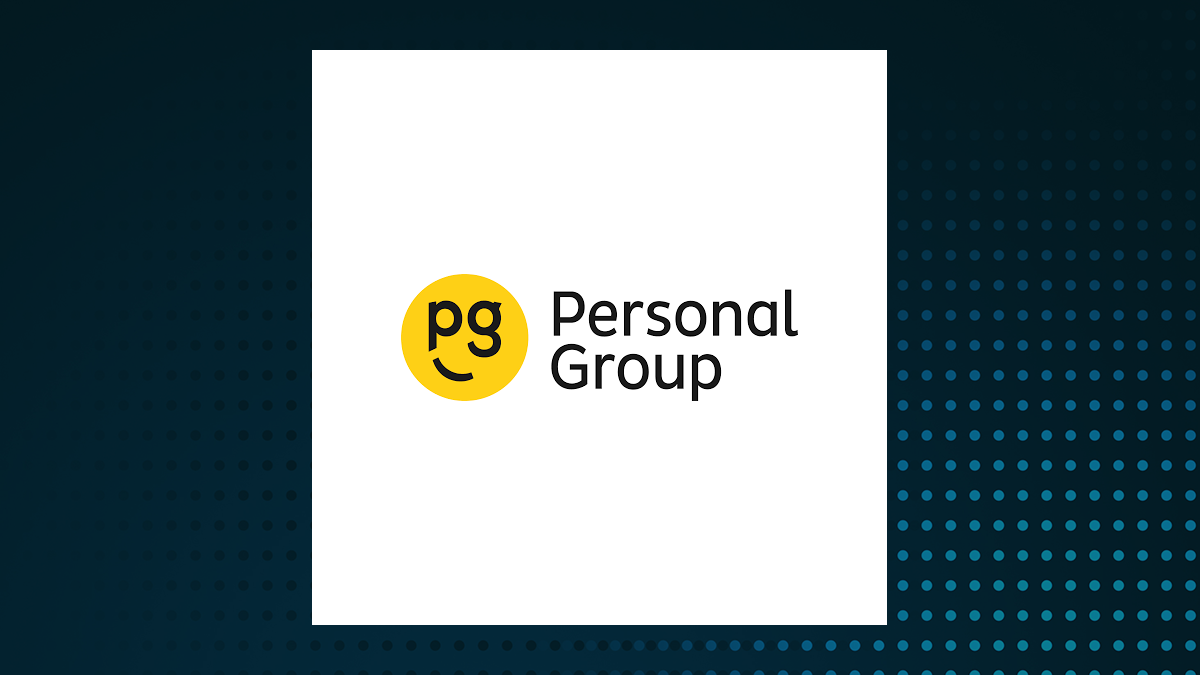 Personal Group logo with Financial Services background