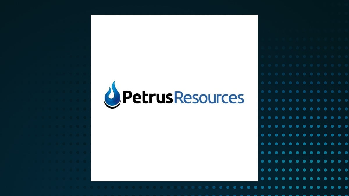 Petrus Resources logo with Energy background