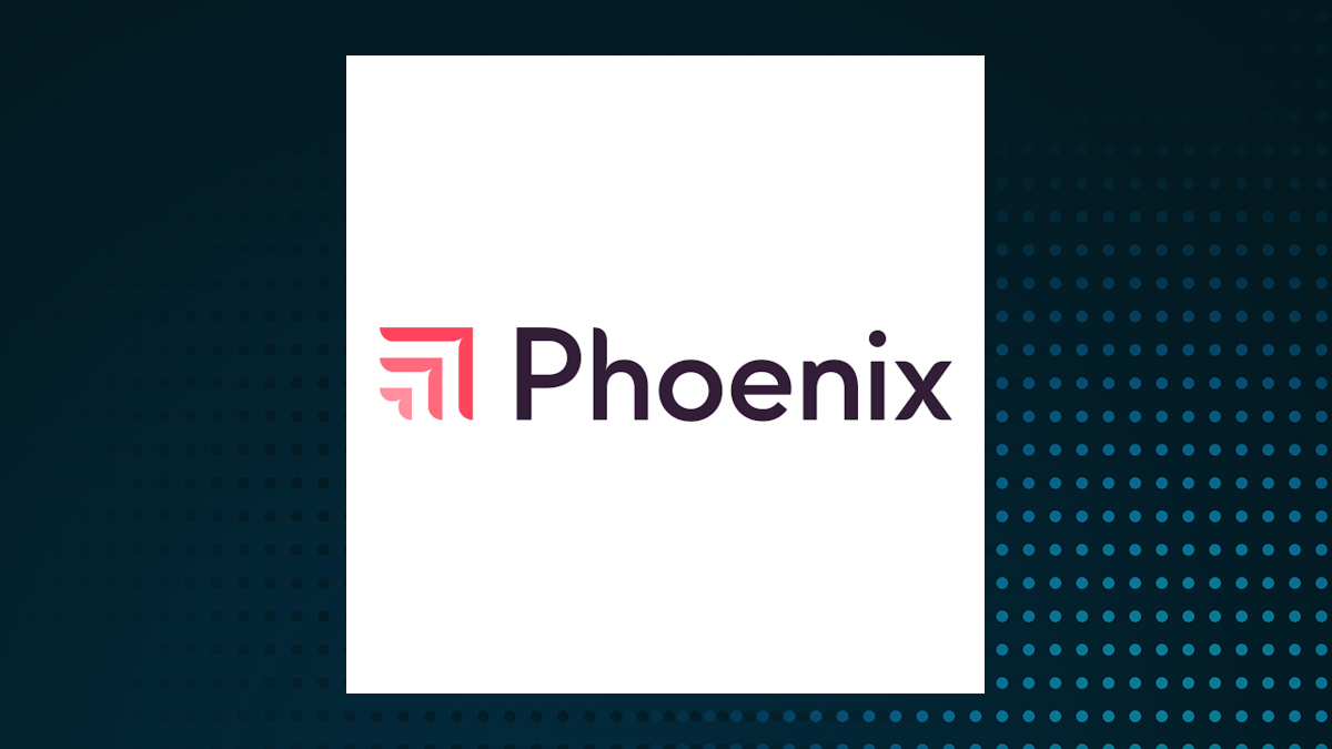 Phoenix Group logo with Financial Services background