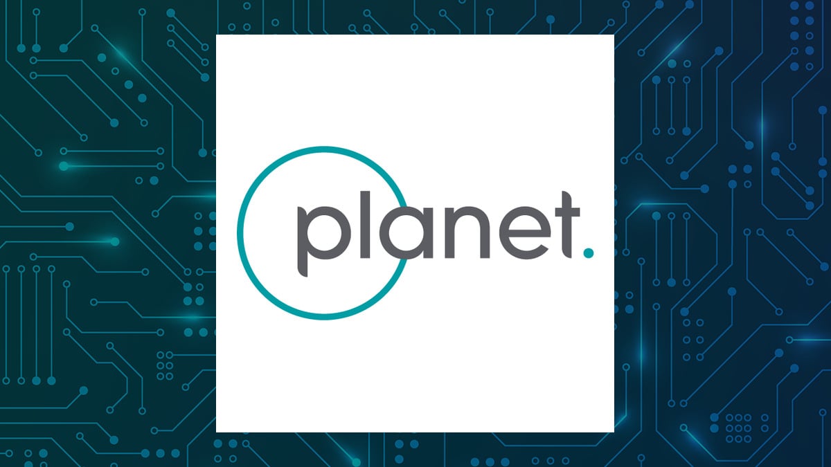 Planet Labs PBC logo with Computer and Technology background