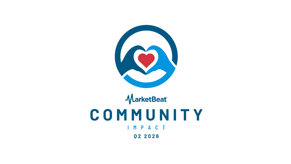 MarketBeat community giving logo