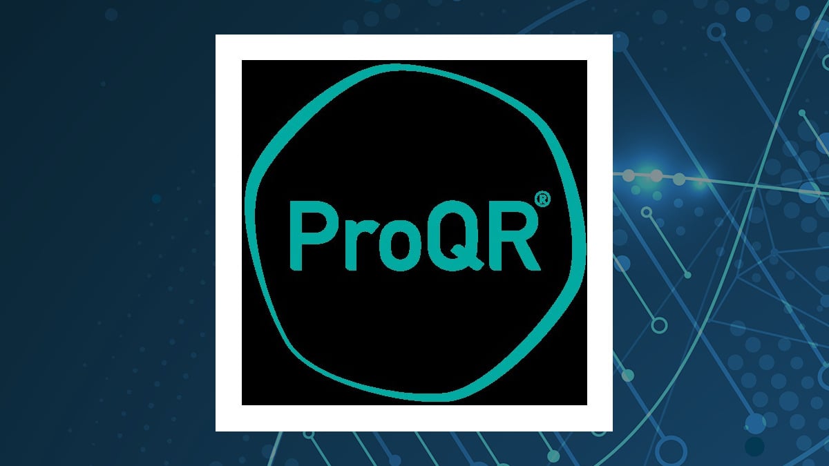 ProQR Therapeutics logo with Medical background