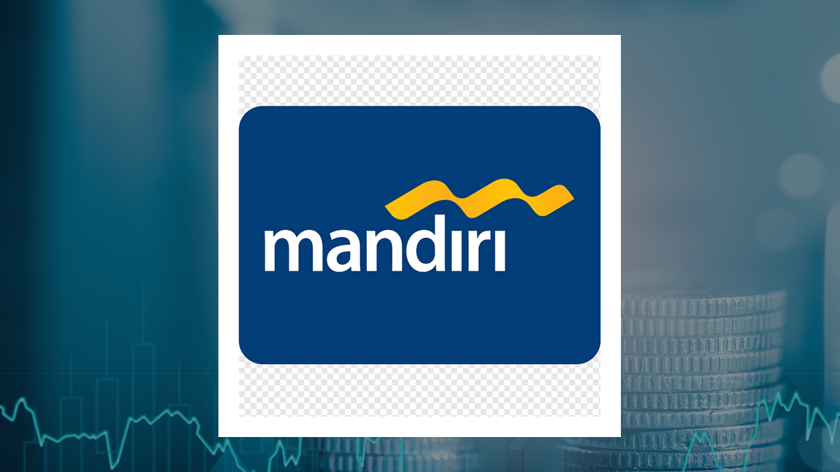 PT Bank Mandiri (Persero) Tbk logo with Finance background