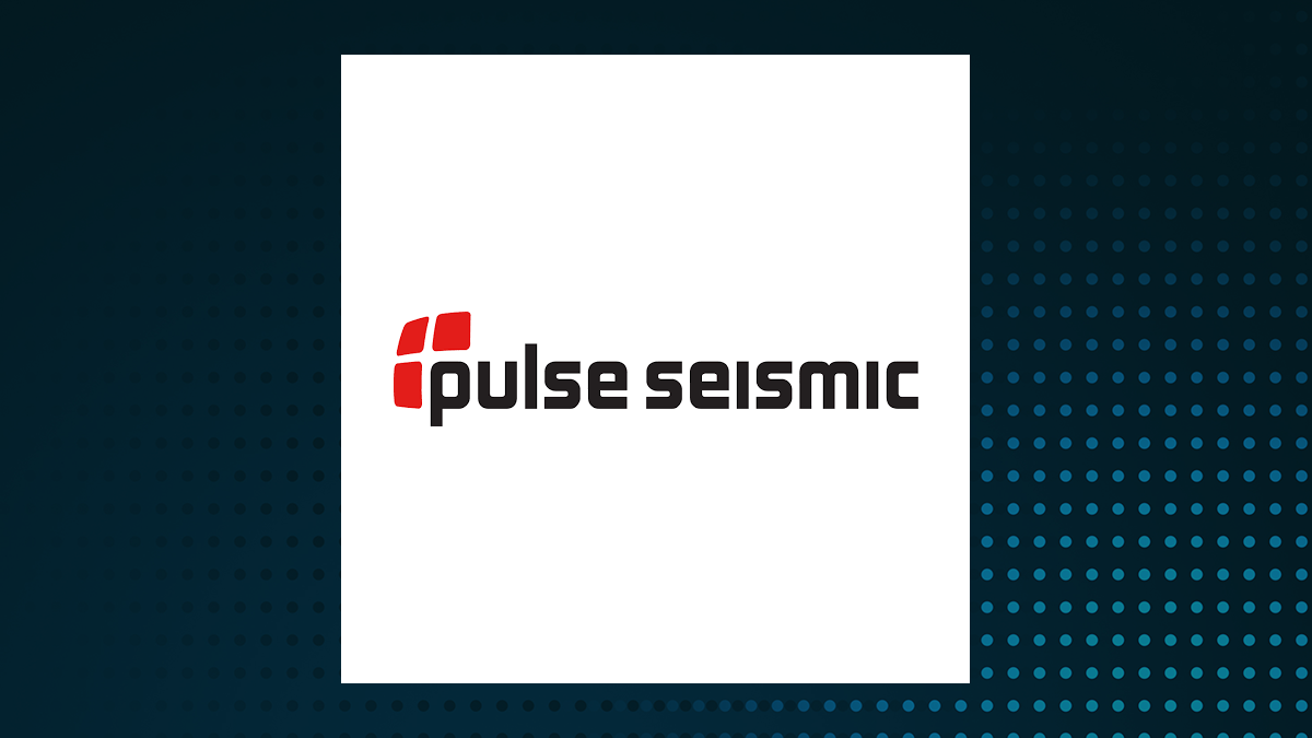 Pulse Seismic logo with Energy background
