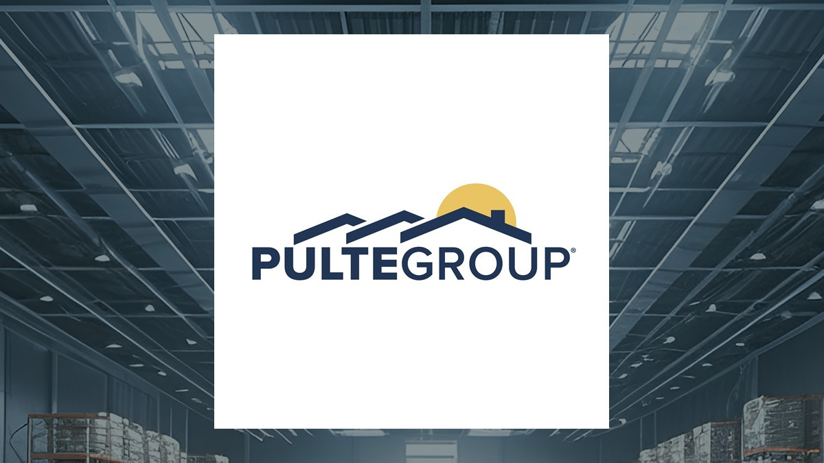 PulteGroup logo with Construction background