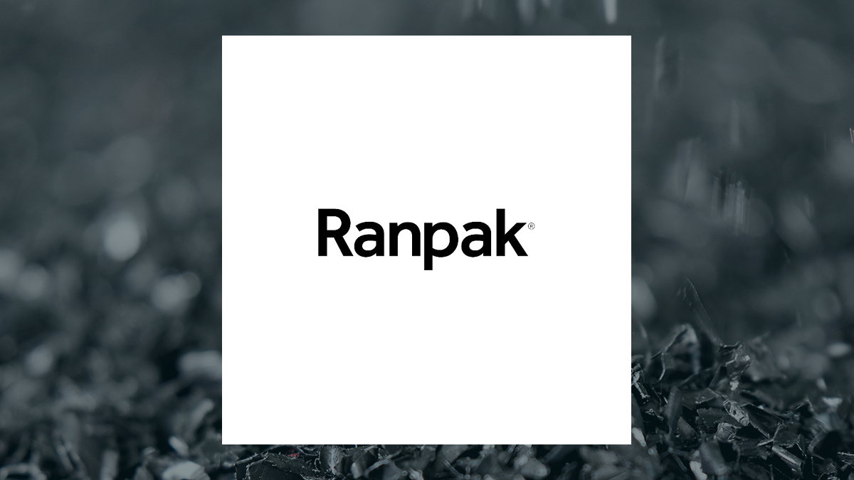 Ranpak logo with Basic Materials background