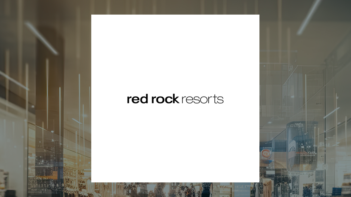 Red Rock Resorts logo with Consumer Discretionary background