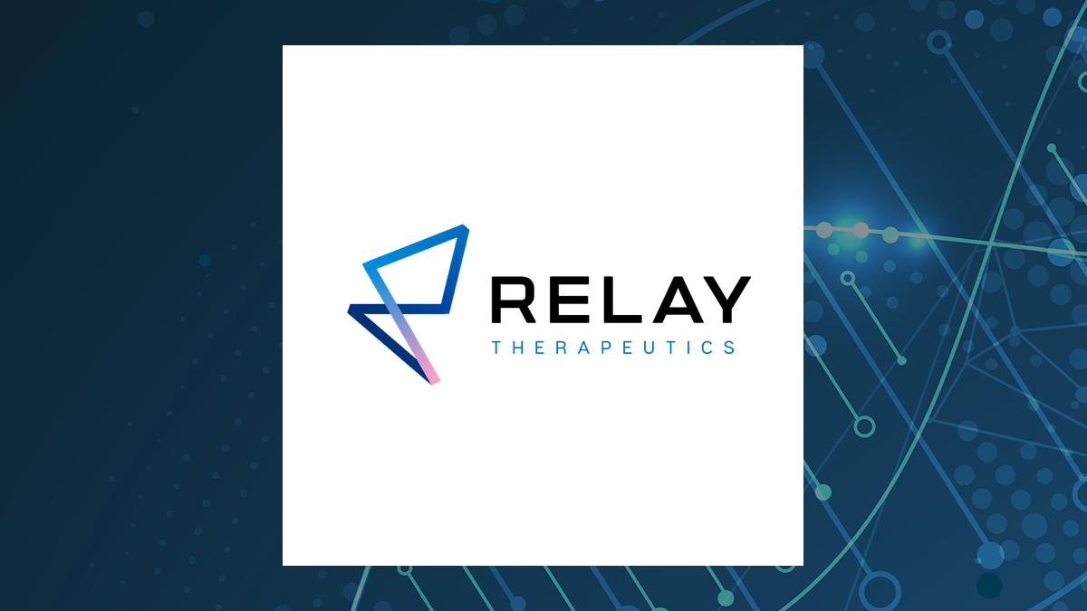 Relay Therapeutics logo with Medical background