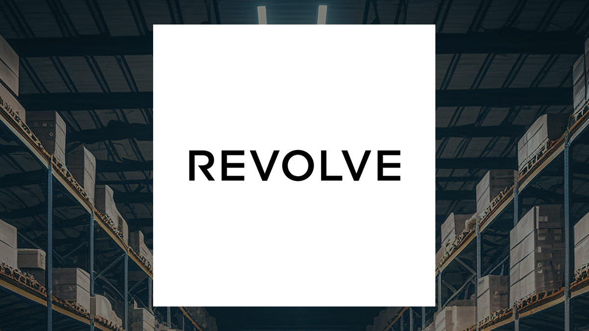 Revolve Group logo with Retail/Wholesale background