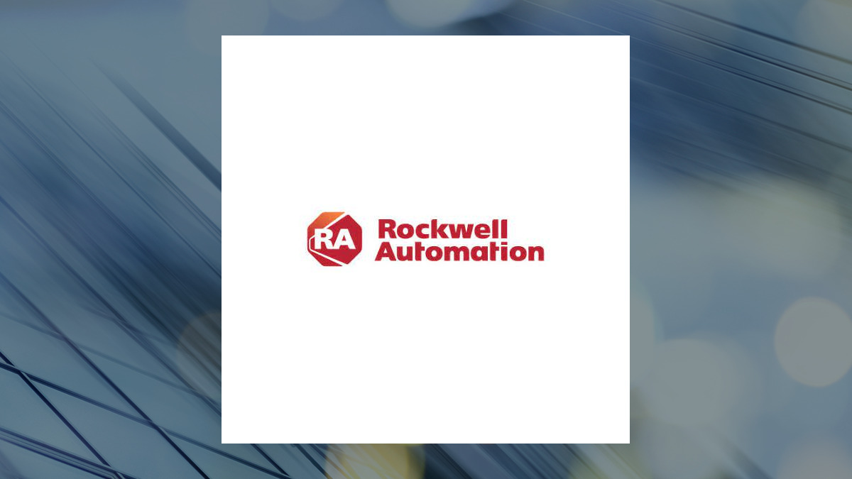 Rockwell Automation logo with Industrial Products background