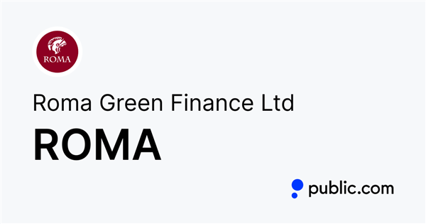 Roma Green Finance logo
