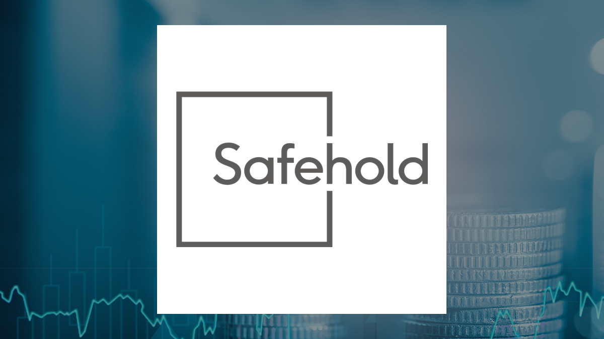 Safehold logo with Finance background
