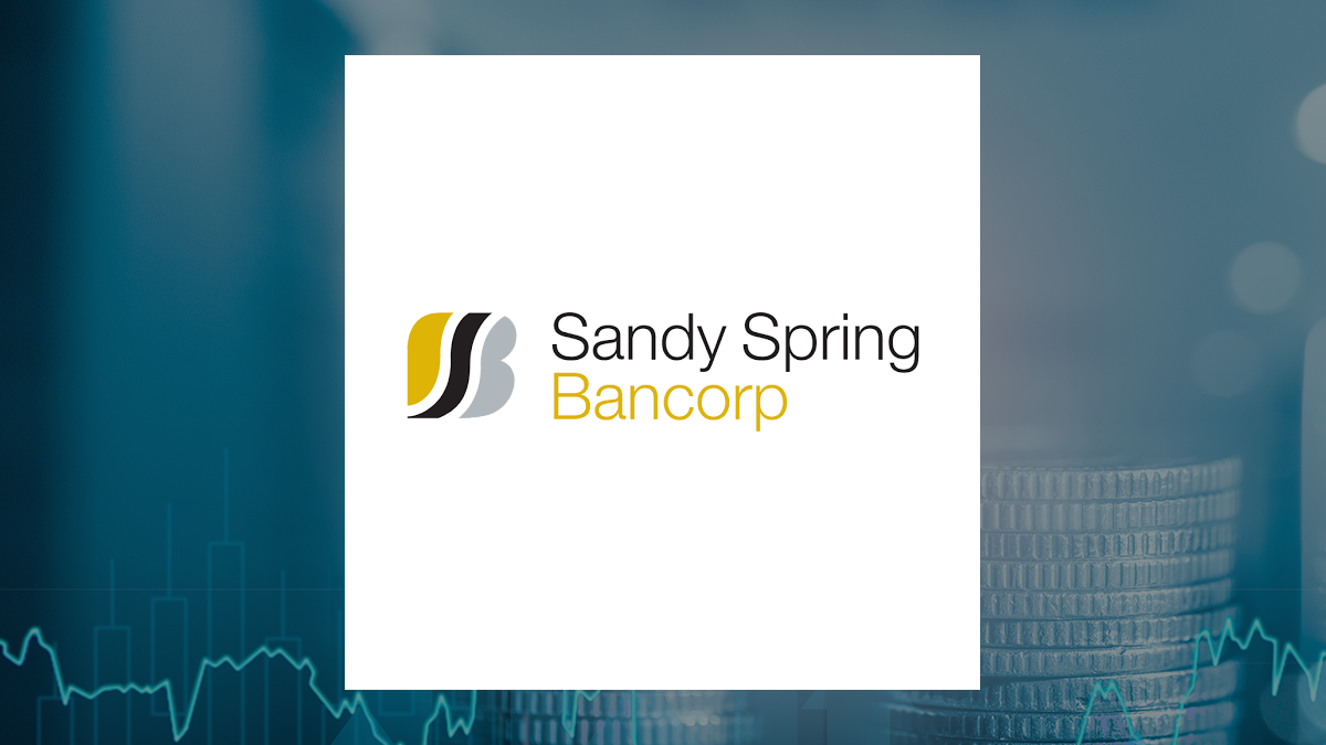 Sandy Spring Bancorp logo with Finance background