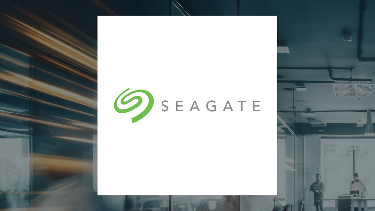 Seagate Technology logo with Business Services background
