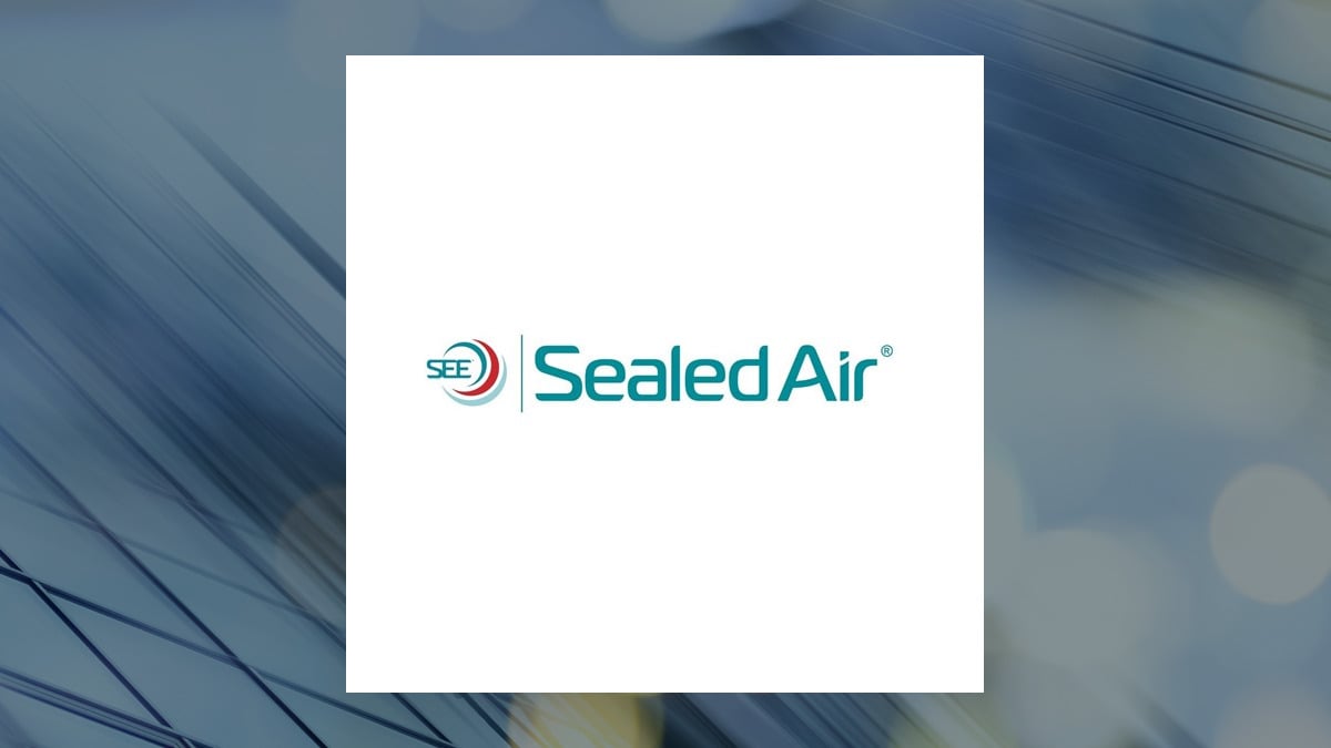 Sealed Air logo with Industrial Products background