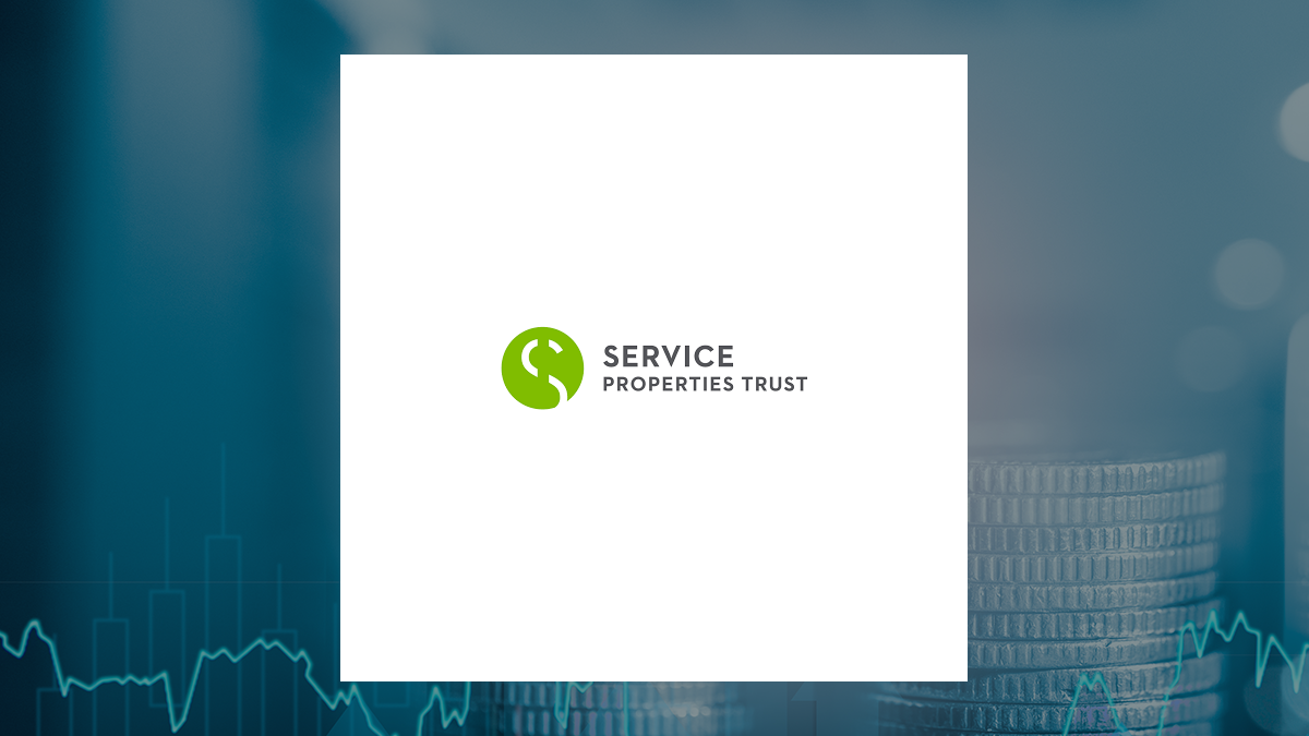 Service Properties Trust logo with Finance background