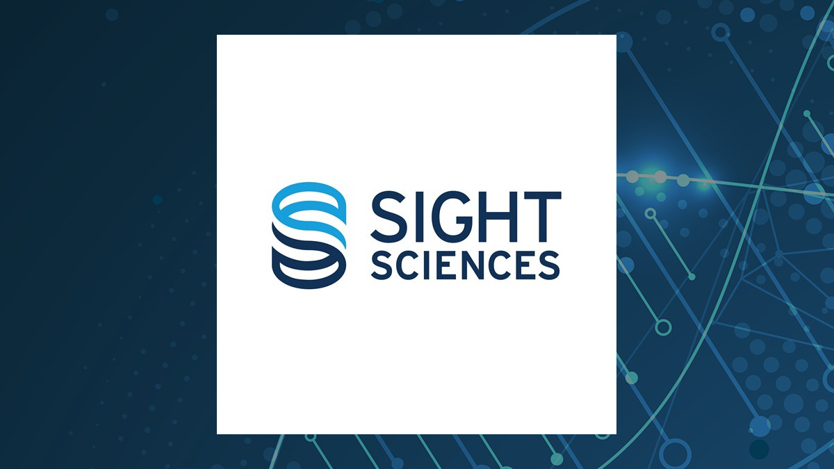 Sight Sciences logo with Medical background