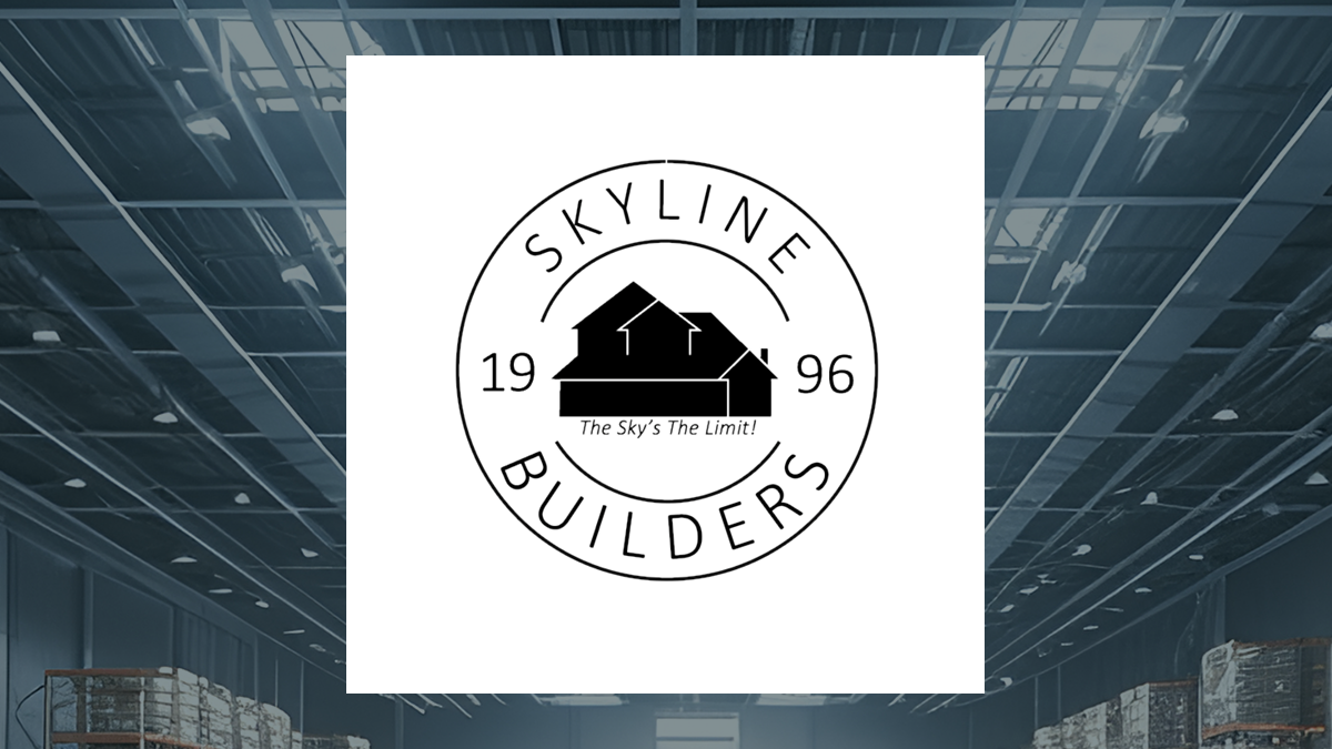 Skyline Builders Group logo with Construction background