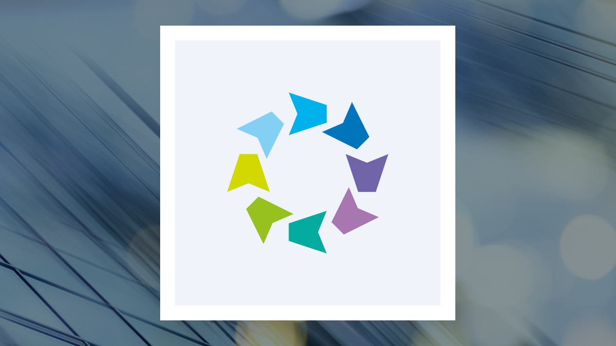 Software Circle logo with Industrials background