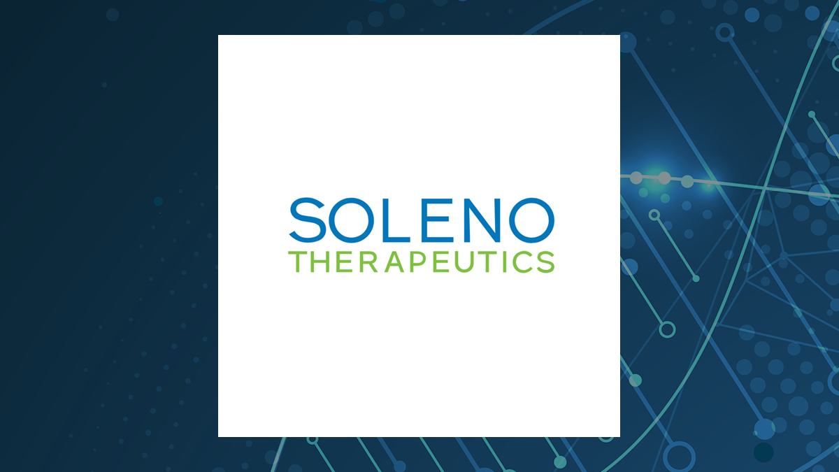 Soleno Therapeutics logo with Medical background