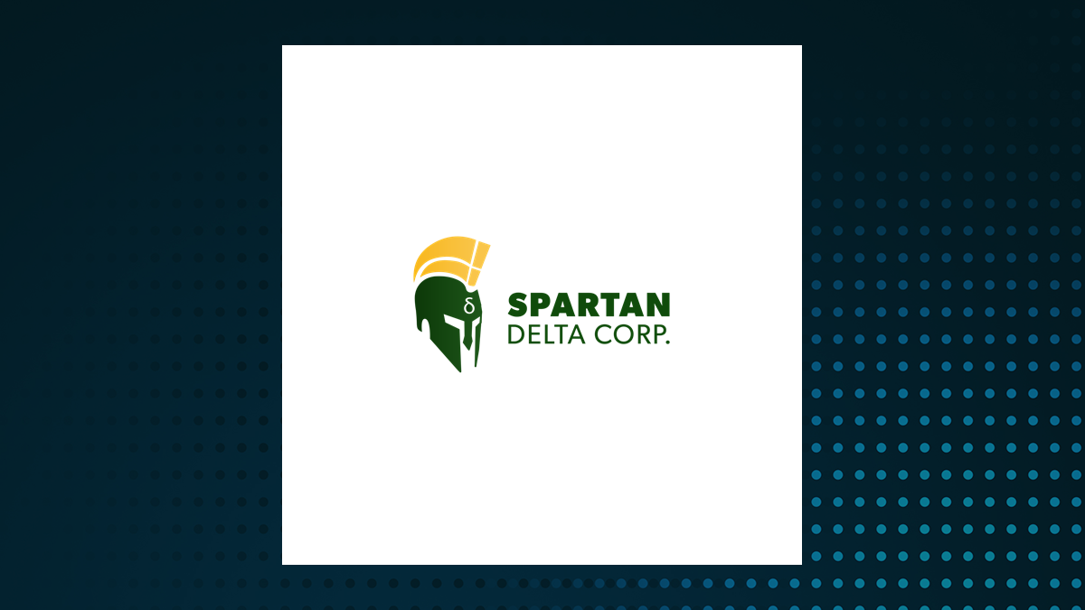 Spartan Delta logo with Energy background