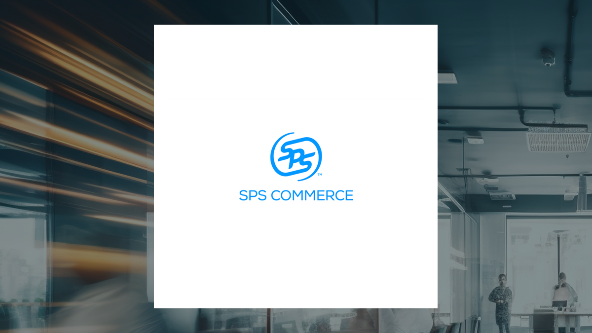 SPS Commerce logo with Business Services background