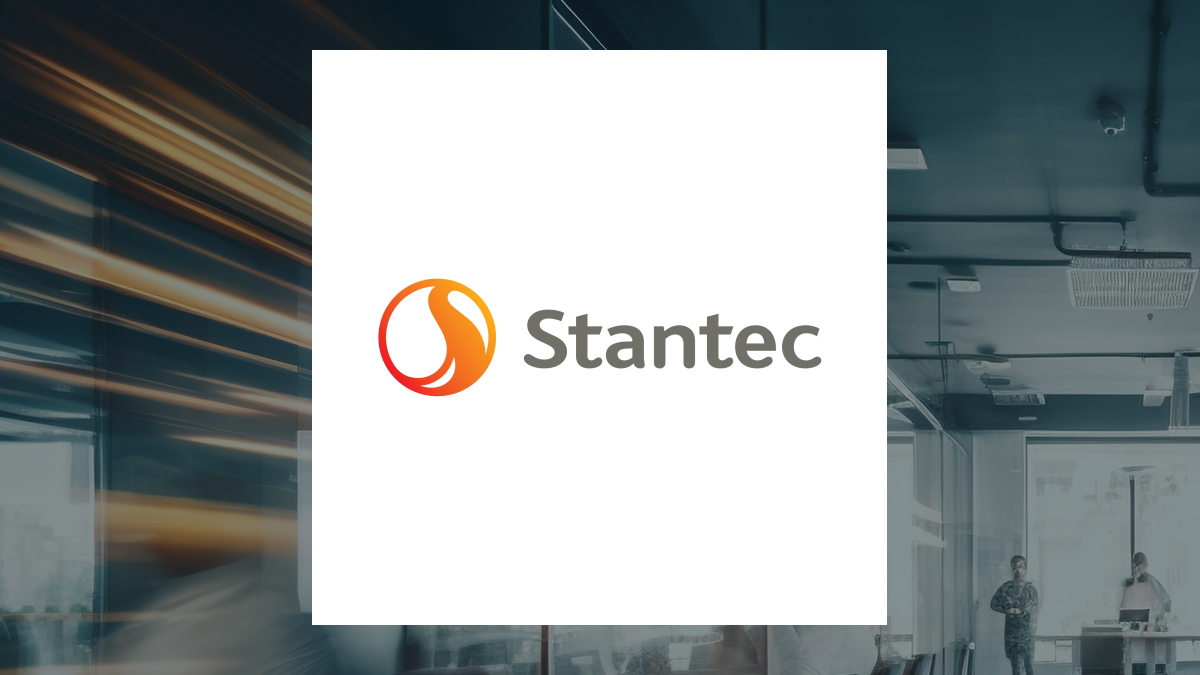 Stantec logo with Business Services background