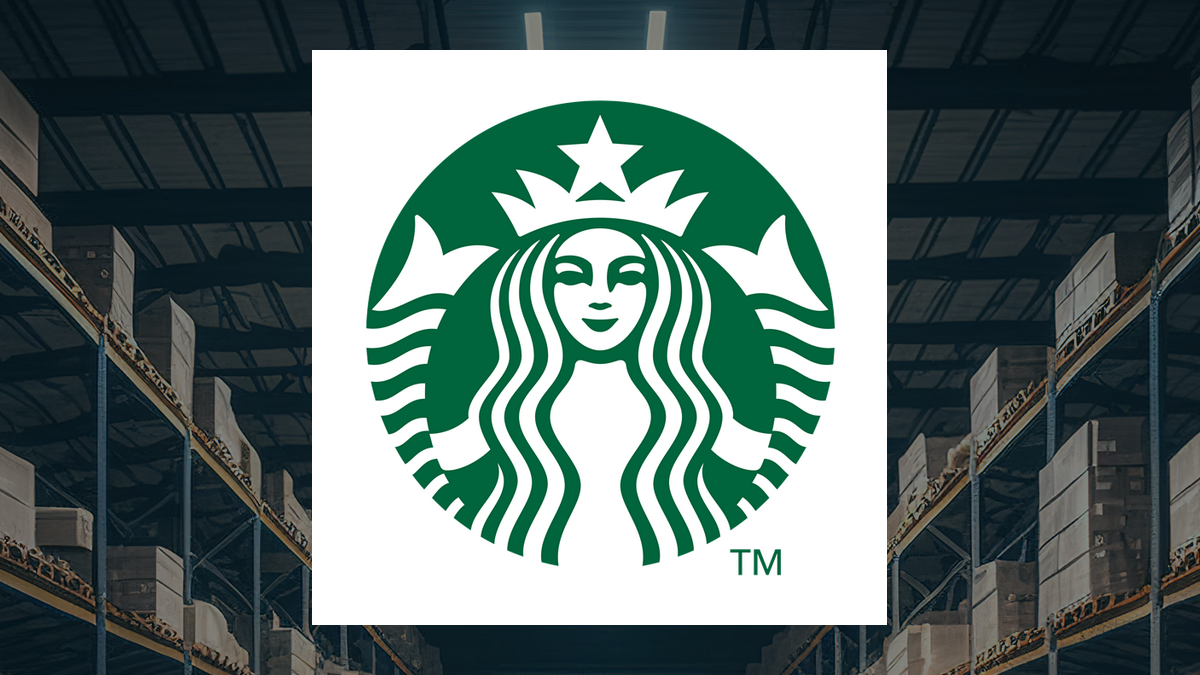 Starbucks logo with Retail/Wholesale background