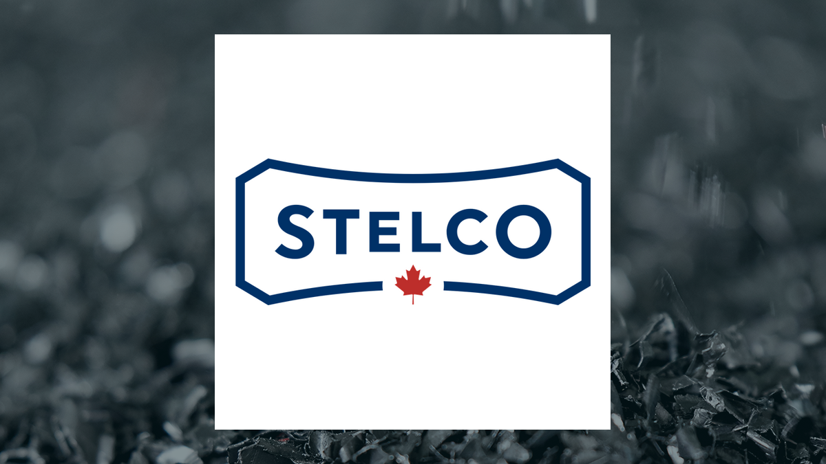 Stelco logo with Basic Materials background