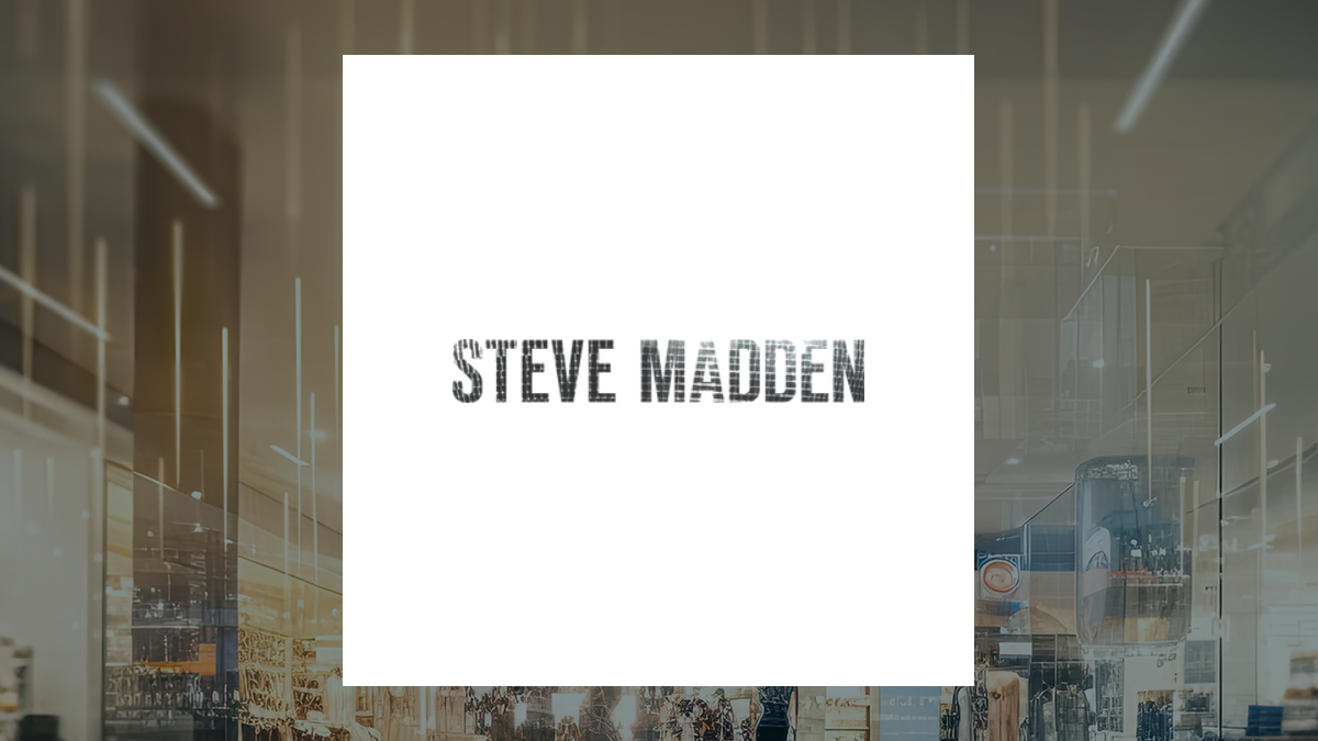 Steven Madden logo with Consumer Discretionary background