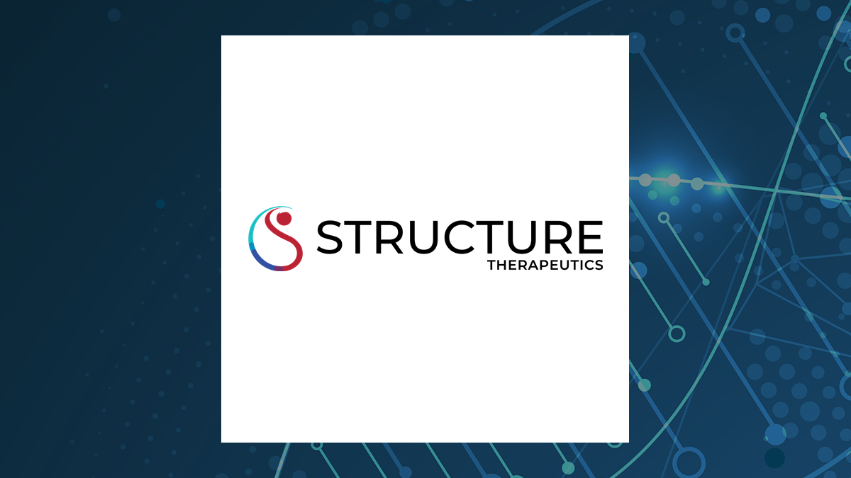 Structure Therapeutics logo with Medical background