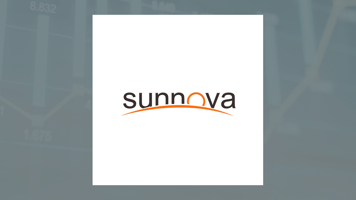 Sunnova Energy International logo with Oils/Energy background