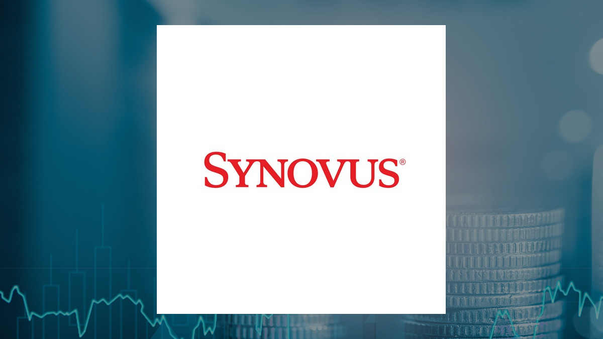 Synovus Financial logo with Finance background