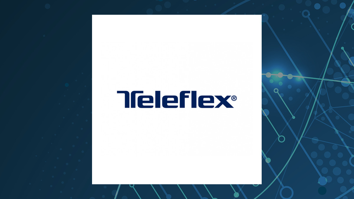 Teleflex logo with Medical background