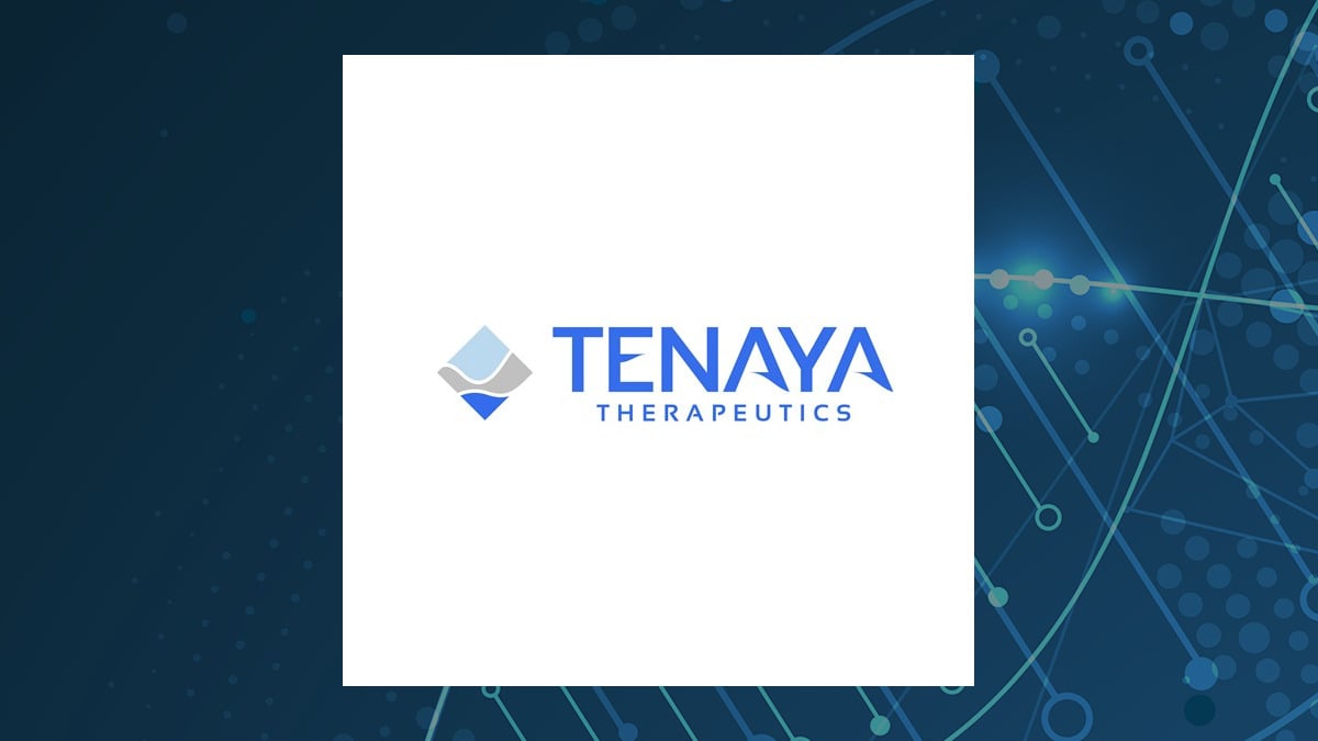 Tenaya Therapeutics logo with Medical background