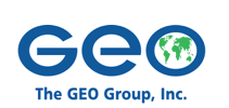 The logo of the GEO Group