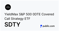 YieldMax S&P 500 0DTE Covered Call Strategy ETF stock logo