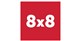 8x8, Inc. stock logo