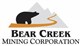 Bear Creek Mining Co. stock logo