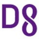 D8 logo