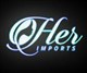 Her Imports stock logo