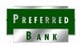 Preferred Bank stock logo