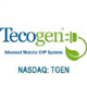 Tecogen Inc. stock logo