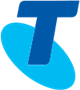 Telstra stock logo