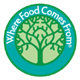 Where Food Comes From stock logo