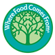 Where Food Comes From stock logo