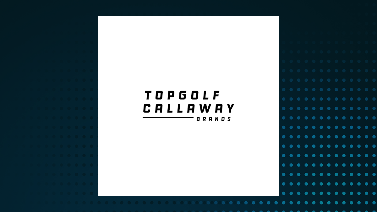 Topgolf Callaway Brands logo with Consumer Discretionary background